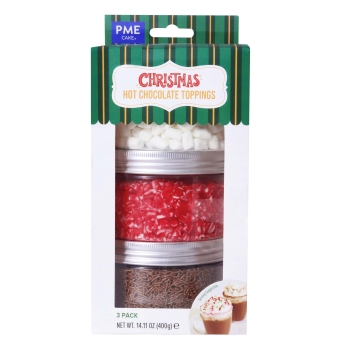 Christmas Hot Chocolate Toppings - Pack of 3